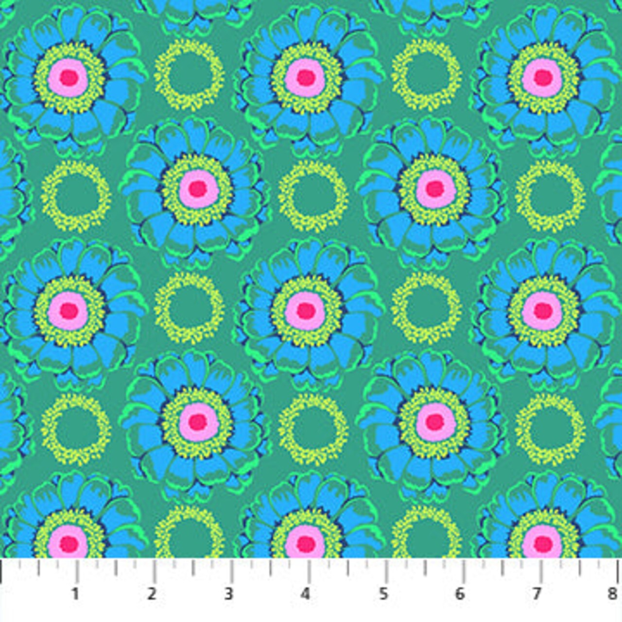 Fabric Northcott Anna Maria Golf Whirling Jumpstart by the Quarter Yard AMT129-62L